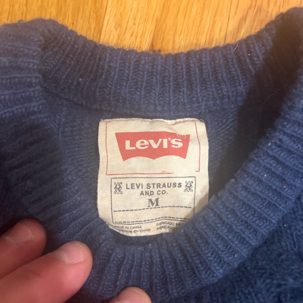 Levi’s Sweater Suede Elbow Patch - image 5